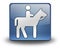 Icon, Button, Pictogram Horse Trail