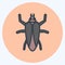 Icon Cockroach. suitable for Animal symbol. color mate style. simple design editable. design template vector. simple symbol