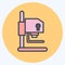 Icon Darkroom Equipment. related to Photography symbol. color mate style. simple design editable. simple illustration