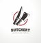 Icon design for butchery shop