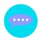 Icon dialog communication illustration - bubble conversation chat â€“ speech symbol