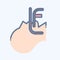 Icon Endotracheal Intubation. related to Respiratory Therapy symbol. doodle style. simple design editable. simple illustration