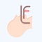 Icon Endotracheal Intubation. related to Respiratory Therapy symbol. flat style. simple design editable. simple illustration