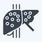 Icon Fatty Liver. related to Hepatologist symbol. glyph style. simple design editable. simple illustration