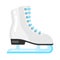 Icon of figure skating skate in flat style.