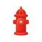 Icon fire hydrant, vector illustration