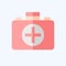 Icon First Aid Kit. related to Hockey Sports symbol. flat style. simple design editable