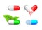 Icon of four health pills