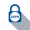 Icon gdpr, security lock