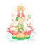 Icon godess Laxmi