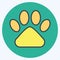 Icon Good For Pets. related to CBD Oil symbol. simple design editable. simple illustration