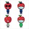 Icon illustration  graphic apple cute