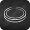 Icon Lens Filter. related to Photography symbol. chalk style. simple design editable. simple illustration