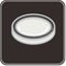 Icon Lens Filter. related to Photography symbol. Glossy Style. simple design editable. simple illustration
