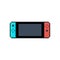 Icon of a Mobile Video Console - Pixel Art.