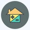 Icon Mortgage. suitable for education symbol. color mate style. simple design editable. design template vector. simple