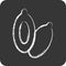 Icon Ootes. related to Eid Al Adha symbol. Chalk Style. simple design editable. simple illustration