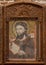 Icon painting of Saint Paul the Apostle inside the Cavern Church known as Abu Serga in Coptic Christian Cairo, Egypt.