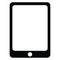 Icon pictogram, tablet device, ebook
