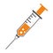 Icon Plastic Medical Syringe