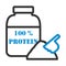 Icon Of Protein Conteiner