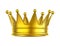 Icon of queen or king, princess or prince crown