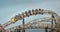The Icon rollercoaster at Blackpool Pleasure Beach, Lancashire, UK