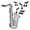 Icon saxophone