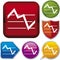 Icon series: stock chart