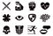 Icon Set Character Game Attributes