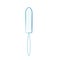 Icon, sketch of a hygienic tampon on white background.