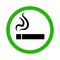 Icon smoking area. Vector illustration