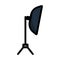 Icon Of Softbox Light