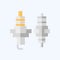 Icon Spark Plug. related to Racing symbol. flat style. simple design editable. simple illustration