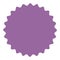 Icon of starburst, sunburst badge,label, sticker. Purple, lilac, violet color.