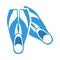 Icon Of Swimming Flippers