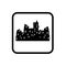 Icon symbol City Silhouette