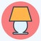 Icon Table Lamp - Color Mate Style - Simple illustration,Editable stroke
