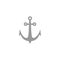 icon vector anchor template design trendy