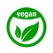 Icon for vegan food