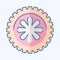 Icon Wheel. related to Car ,Automotive symbol. doodle style. simple design editable. simple illustration
