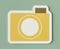 Icon of yellow paper camera folder