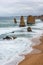 The iconic 12 Apostles at Port Campbell on the Great Ocean Road
