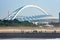 Iconic arch of the football stadium in Durban, South Africa; built for the 2010 World Cup Football tournament