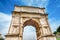 The iconic Arch of Titus in the Roman Forum, Rome