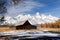 Iconic barn in Grand Teton National park