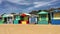 Iconic bathing boxes of the Mornington Peninsula Melbourne Australia 03