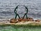 Iconic Bronze Sea Nymph Sculpture, Manly Beach, Sydney, Australia