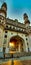 Iconic Charminar at sunrise, Hyderabad, Telangana, India