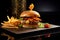 Iconic Culinary Pair: Fresh Cheeseburger & Crispy Fries